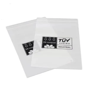 High Quantity Biodegradable Custom Logo Packaging Zipper Bags ZipLock for Clothing Bathroom Shoes Jewelry Coat Cap Packing