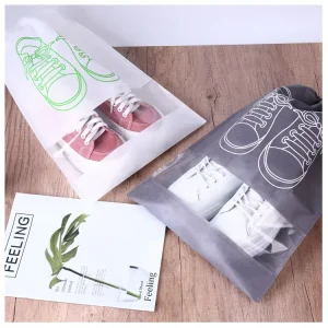 Home Travel Shoe Cover Finishing Shoes Storage Bag Slippers Packing Drawstring Bag Non Woven Cloth Shoe Bag