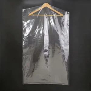 Household Dustproof PE Transparent Waterproof Gravure Printed Garment Cover Self Adhesive Seal Customizable Bag