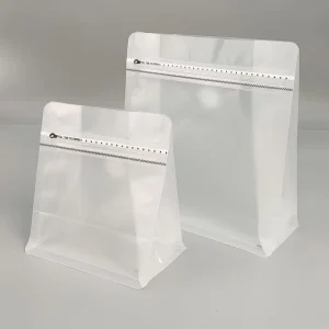 In Stock Custom Coffee Bags Coffee Beans Packaging Coffee Bean Bag Transparent