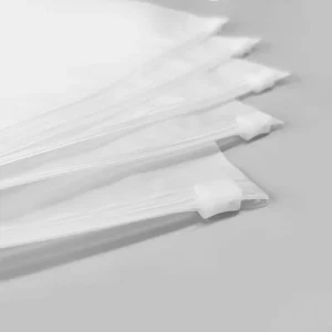 Kalee Zip Custom Baggies Translucent Clothing Bag Packing Tshirt Frosted Bags Packaging Bags for Clothing