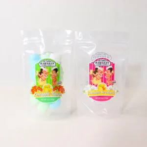 定制层压立袋糖果袋饼干袋透明食品包装塑料拉链包装LDPE零食袋