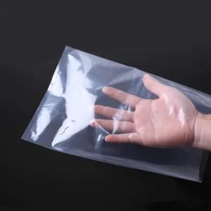 LDPE Plastic Flat Bags Clear PE Recyclable Flat Poly Bag for Packing Clothes
