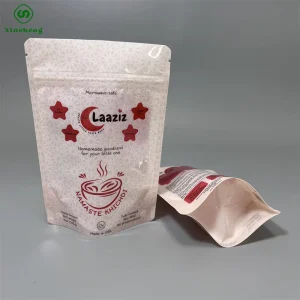 环保防水定制印刷 LOGO 数字塑料柔性食品包装袋自立袋