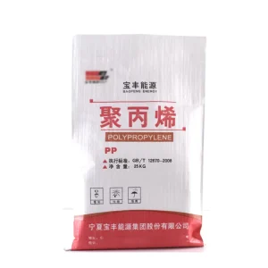 Laminated Color Printed PP Woven Bag for Chemical Products 25kg Polypropylene Packaging Sack
