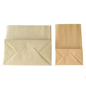 Laminated Paper Bag Oilproof Reusable Shopping Bag Kraft Laminated Paper Carrier Bag With Handle for Retail Packaging