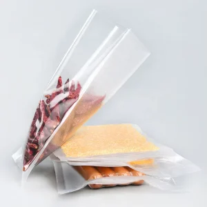 Laminated Plastic Packaging Bags Embossed Textured Food Vacuum Storage Bags