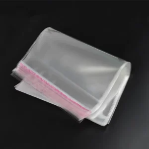Laminated Polypropylene Bag Clear Plastic Transparent Packaging PP Self Adhesive Bag