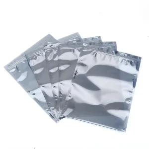 Laminated Pouch Heat Sealable Moisture Proof Anti static ESD Electronic Packaging Plastic Foil with Custom Size