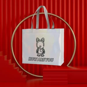 Large Capacity Laminated Non-Woven Bags with Friendly Logo Recyclable Feature