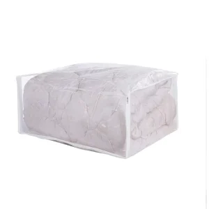Large Clear PVC Bedding Storage Bags for Quilt Blanket & Clothes All Seasons Use Made in China