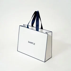 Luxury Custom Logo Shoe Boutique Packaging Bags Gift Paper Shopping Bag Custom Paper Bag Gift Bags with logo