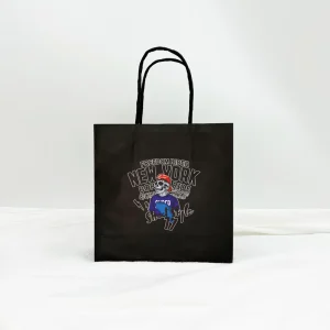 Luxury Custom logo Shoe Boutique Gift Shopping Paper Cardboard Packaging Bags with Handle