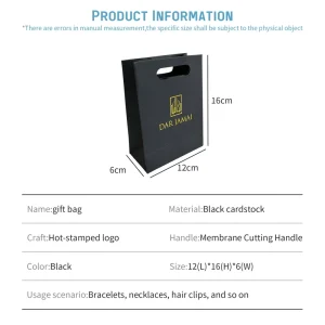 Luxury Customized Bag Packaging for Small Business with Logo Bolsas De Papel Custom Printed Cardboard Paper Shopping Gift Bags