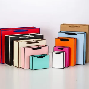 Luxury Customized Wedding Dress Packaging Box Large Rigid Cardboard Portable Jacket Gift Wedding Dress Packaging Box