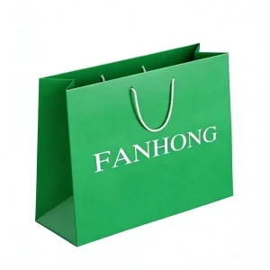 Luxury Gift Custom Color Flexo Printed Multi color Art Eco friendly Recyclable Shopping Bag