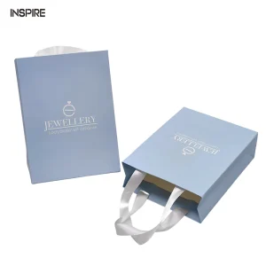 Luxury Gift Printed Kraft Handle Paper Bag Recyclable Retail Clothing Brand Logo Custom Shopping Packaging Bags