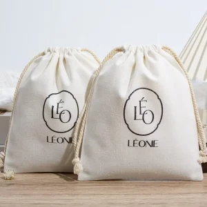 Luxury Recyclable Cotton Pouch Shoe Dust Bag Envelope Shoes Packaging Bag
