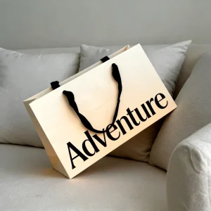 Luxury Shoes Clothes Packing Paper Bags Printed Custom Logo Clothing Shopping Gift Jewelry Packaging Paper Bag