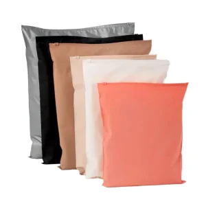 Manufacturer Direct PE Zipper Plastic Bags For Food & Clothing Packaging For Salad & Cakes Hot Stamping Embossing Heat Sealing