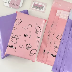 Manufacturer Direct Supply Custom Poly Mailers Plastic Printed Mailing Bag Self Adhesive Apparel Courier Shipping Bag