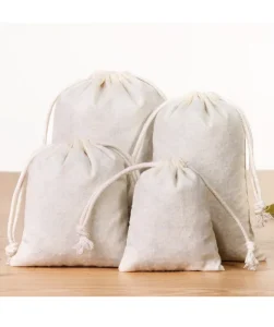 Manufacturer Drawstring Bag Cotton Organic Cotton Drawstring Bag