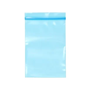 Manufacturer Self Sealing Wrapping Bag Custom Plastic Protective Bag Zipper Anti Rust Blue Packaging Pe Bag
