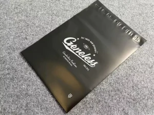 Matte Black Custom Poly Mailer Bags Logistics Parcel Clothing Packaging Shipping Mailing Clothes