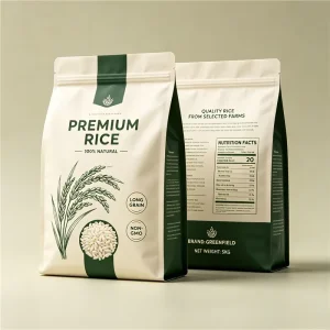 Matte Black Flat Bottom Snack Bag with Zipper Food Grade Packaging