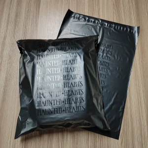 Matte Black PE Recycle UV Poly Mailer Polymailer Clothing Mailing Packaging Shipping Bag