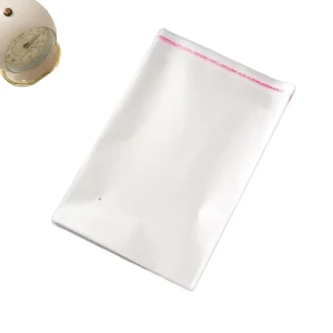 Matte CPE Plastic Self Adhesive Zipper Lock Disposable Bags for Clothing Packaging