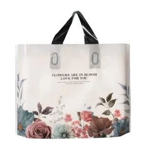 Matte Shopping Bags Plastic Apparel Shipping Bag Clothing Carriers Custom Packaging Printed Store Shopping Poly Bag With Handle