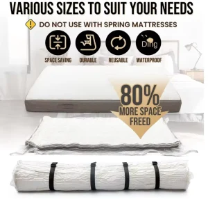Modern Vacuum Compression Storage Bags for Mattress Ideal for Moving and Storing Bedding