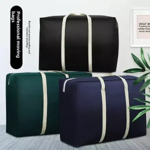 Moving Storage Bag Large Sized Organizer Moisture Proof Non Woven Packing Bag Quilts Clothes Cotton Bedding Luggage Dustproof