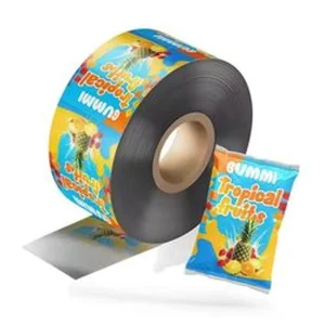 Multi Layer Stand up Pouch with Ziplock and Recyclable Feature for Potato Chips Snack Pet Food Chewing Gum Milk & Jelly