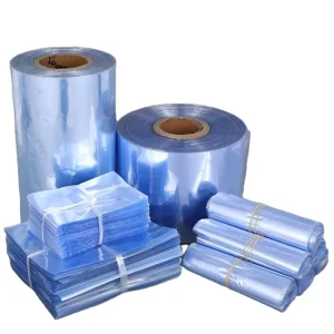 Multiple Sizes Transparent PVC Plastic Shrink Wrap Film Heat Shrink Wrap Bags for Packing