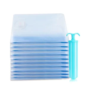 New Classic Eco Friendly Design Custom Size and Logo Space Saver Vacuum Bag Compression for Clothes and Shoes with Pump