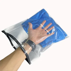New Customizable Resealable Printing Packaging Clothes Pearl Cotton Transparent Plastic Zip Lock Zipper Bag Recycled Socks Shoes