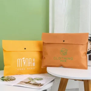 Non woven Premium Clothing Packaging Bags Custom Logo Garment Shopping Bags Various Sizes Made in China 50pcs MOQ