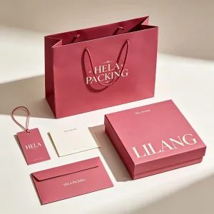 OEM Custom Luxury Packaging Clothing Printed Paper Bag with Logo for Shopping Business Market Gift Bag with Handles