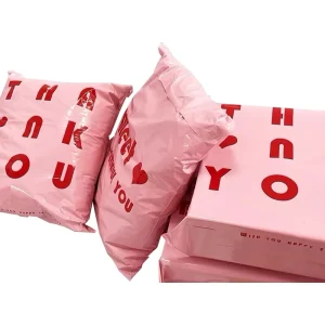 OEM Custom Poly Mailer Plastic Shipping Mailing Bag Courier Plastic Bags Pink Shipping Bags For Clothes