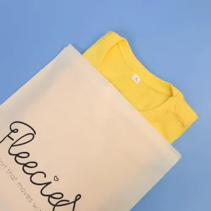 OEM Frosted Matte CPE Plastic Apparel Self Adhesive Bags Clothing Packaging Poly Bags Custom Printed Garment Packaging Bags