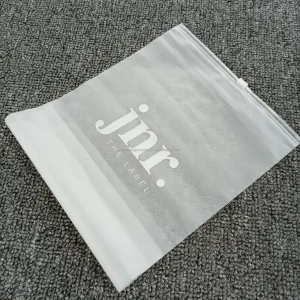 OEM Frosted with Logo Clothing Packaging PE Bag Printed T shirt Plastic Poly Bag for Hoodies