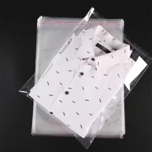 OPP Bag in Stock for BOPP Material with Gravure Printing Packaging for Clothing T shirts Belts & Wallet
