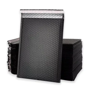 Opaque PE Bubble Mailers Dustproof Shockproof Adhesive Bags for Apparel Product Online Store Shipping