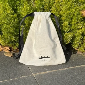 Organic Cotton Drawstring Bag Wedding Gift Bag for Eco-Friendly Packaging