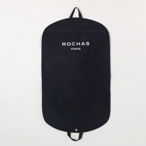 Own Brand Foldable Tote Garment Suit Bag with PP Non Woven Fabric for Dress Cover and Logo Printing