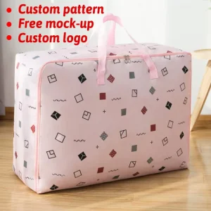 Oxford Cloth Quilt Storage Bag Large Capacity Clothing Sorting Bag Clothing Packaging Bag for Unisex