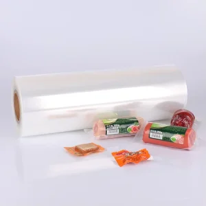 PA+EVOH+PE Flexible Food Grade Plastic Film High Barrier Poultry Shrink Wrap Bags for Chocolate Vacuum Packaging
