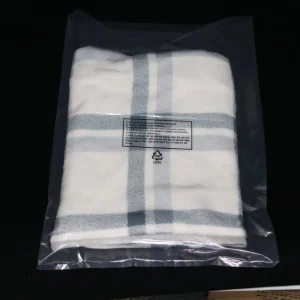 批量供应软质透明PE凹版印刷平袋，可定制颜色，用于服装辅料包装